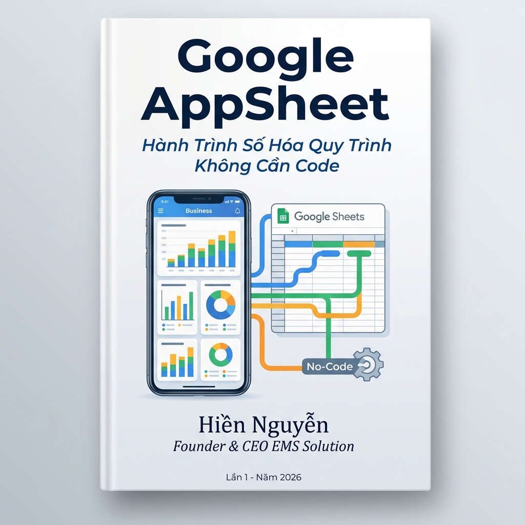 Google AppSheet: Số hóa quy trình Doanh nghiệp