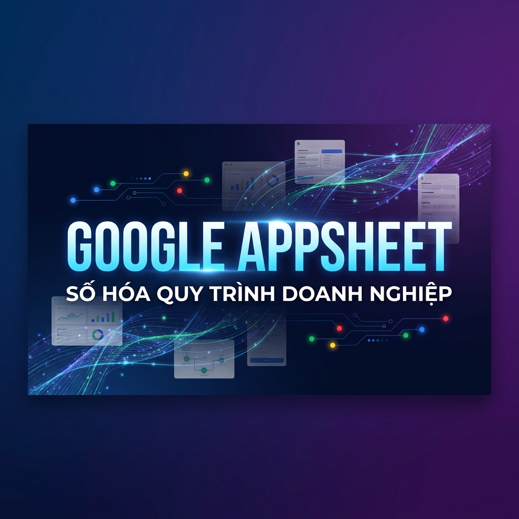 Google AppSheet: Hành Trình Số Hóa Quy Trình Không Cần Code